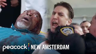 Hospital's Turmoil to Rescue Injured NYPD Officer | New Amsterdam