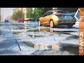 3Ds Max &VRay NEXT | How to Create Wet Asphalt PBR Material