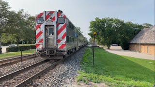 Friday Railfanning At Lake Forest (Milwaukee District North) On July 2, 2021
