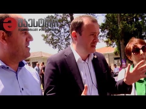 სიტყვიერი დაპირისპირება დავით ნარმანიასა და სანდრა რულოვსს შორის