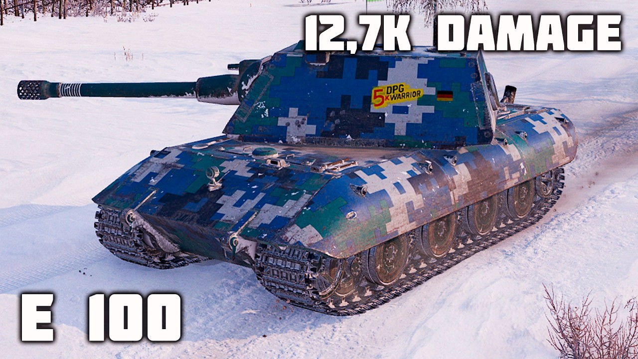 E 100 WoT – 7Kills, 12,7K Damage