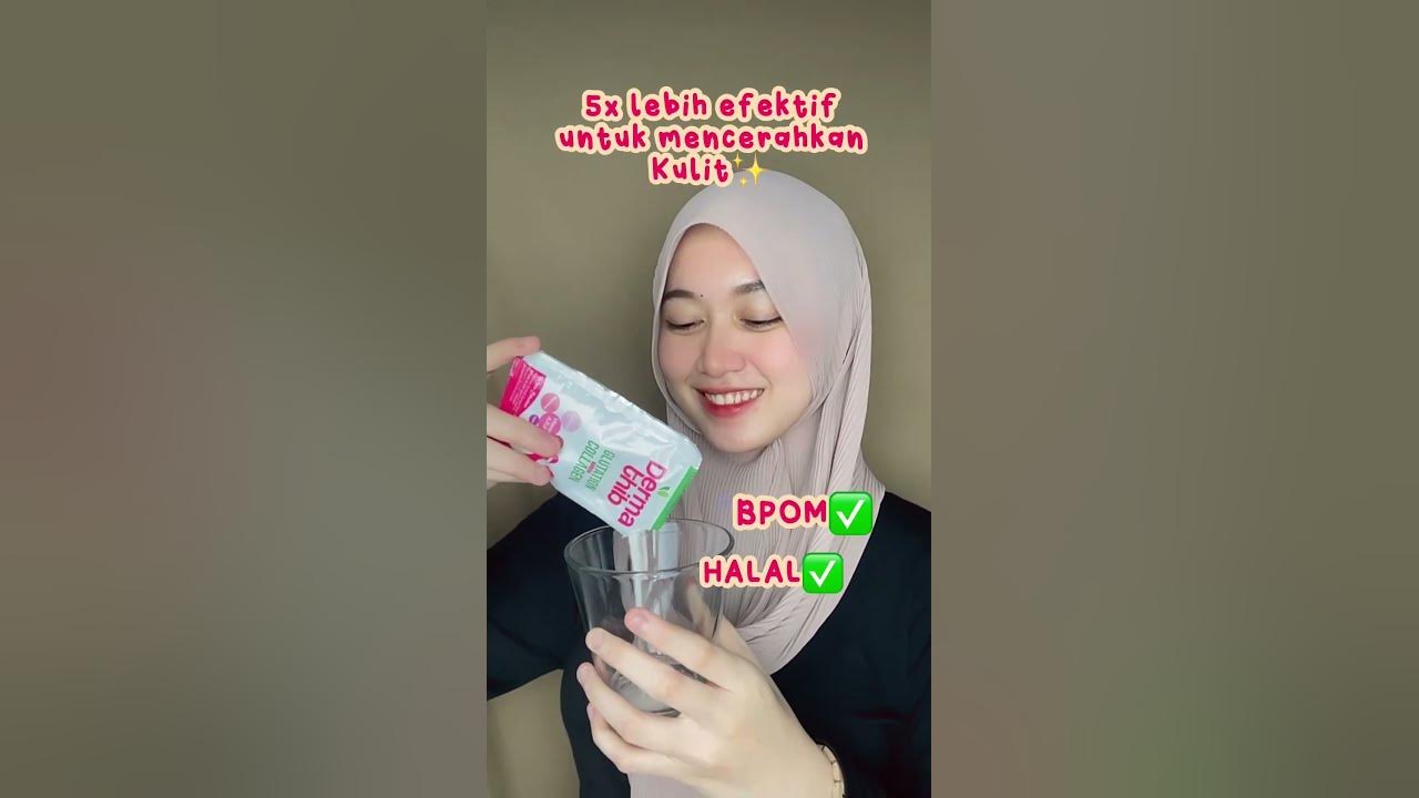 Mau kulit cerah dan glowing? Beli Collagen Drink Glutation Dermathib nya Kuyy!!