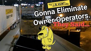 They Said JB Hunt Was Going To Take Over The Trucking Industry.   What Happened?