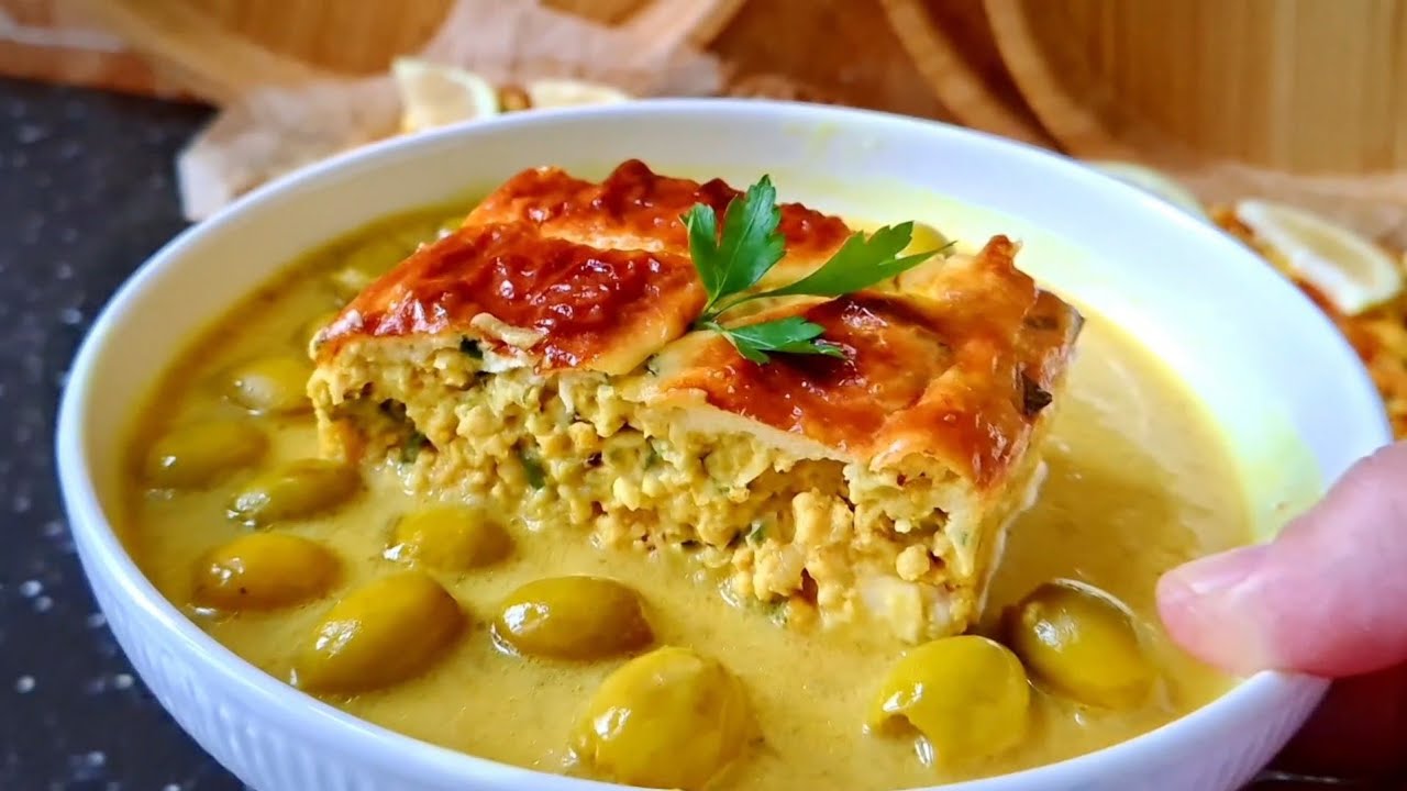 وصفات رمضان 2026🌙طاجين الجبن بنة الأعراس في المول الأسطوري بنصف صدر دجاج مع سر البنة والطراوة👌😋 