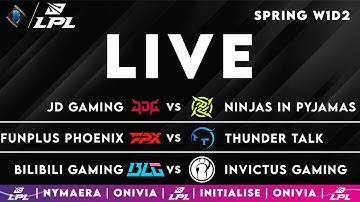 LPL 2025 Live | Spring Split Day 2 LPL English with Nymaera & Initialise