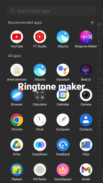 Ringtone maker aap ha jaldi se aap apna phone me downlode kara 👍👍