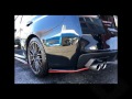 EXTREME SPOILER //  レッドライン 塗装 スバル WRX VA S4 / STI  エアロパーツ フロントリップスポイラー, サイド スカート エクステンション, リア スプリッター