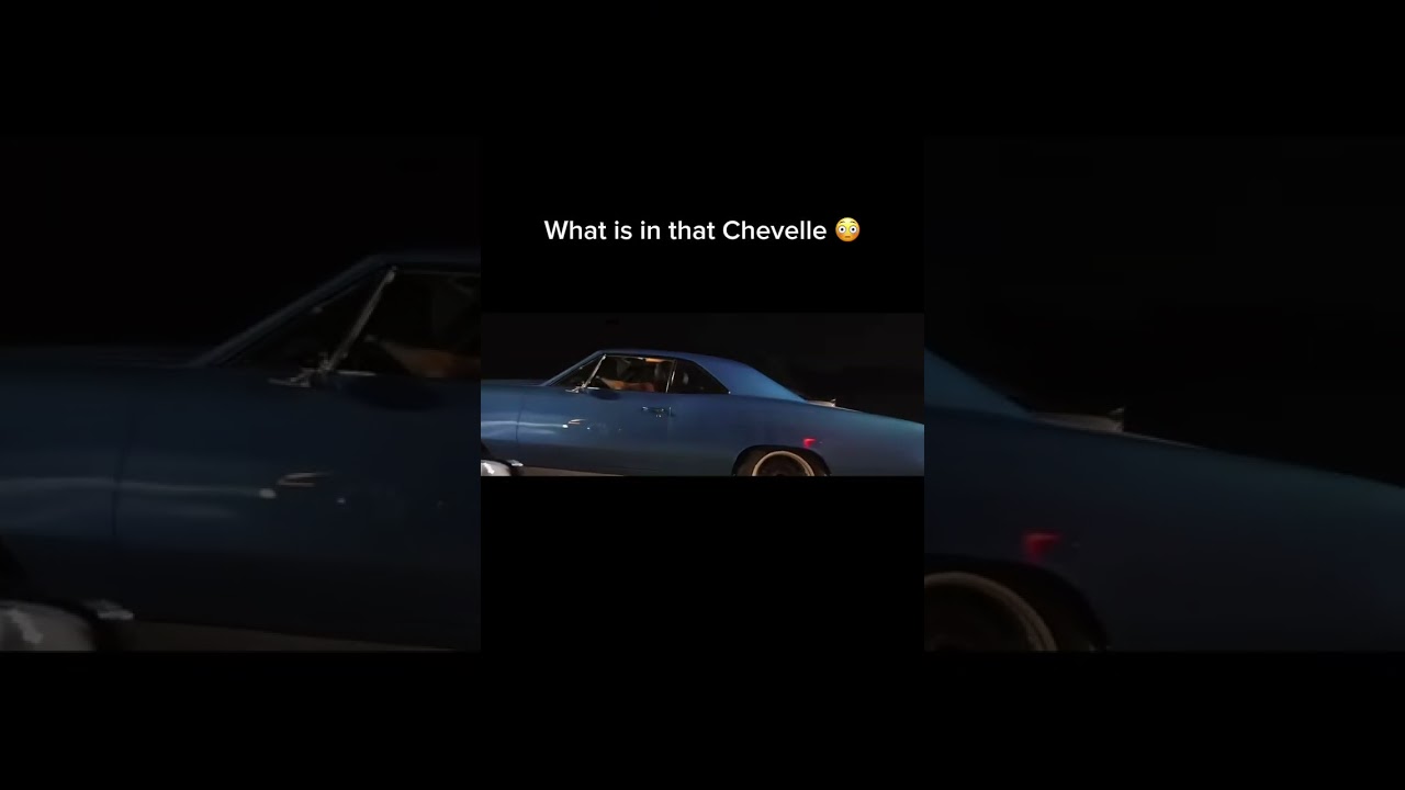 Is Dom Toretto driving this 😂😭 #racing #chevelle #race #hellcat #c6zr1 #zr1  #shorts #viral #fyp