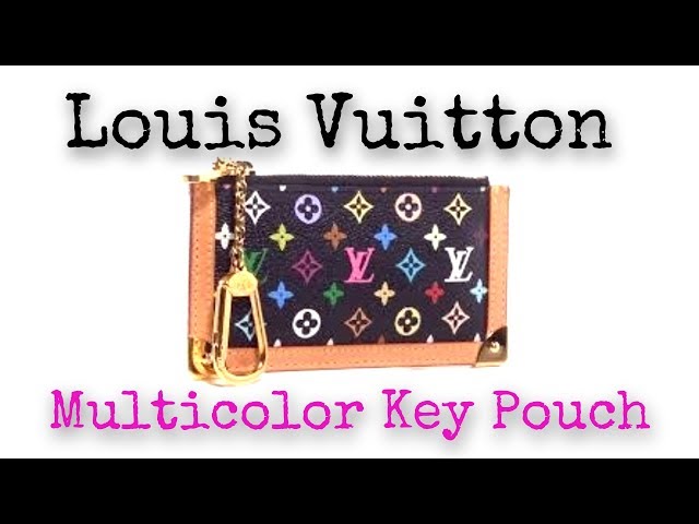 Louis Vuitton Multicolor CLES POCHETTE key Pouch 