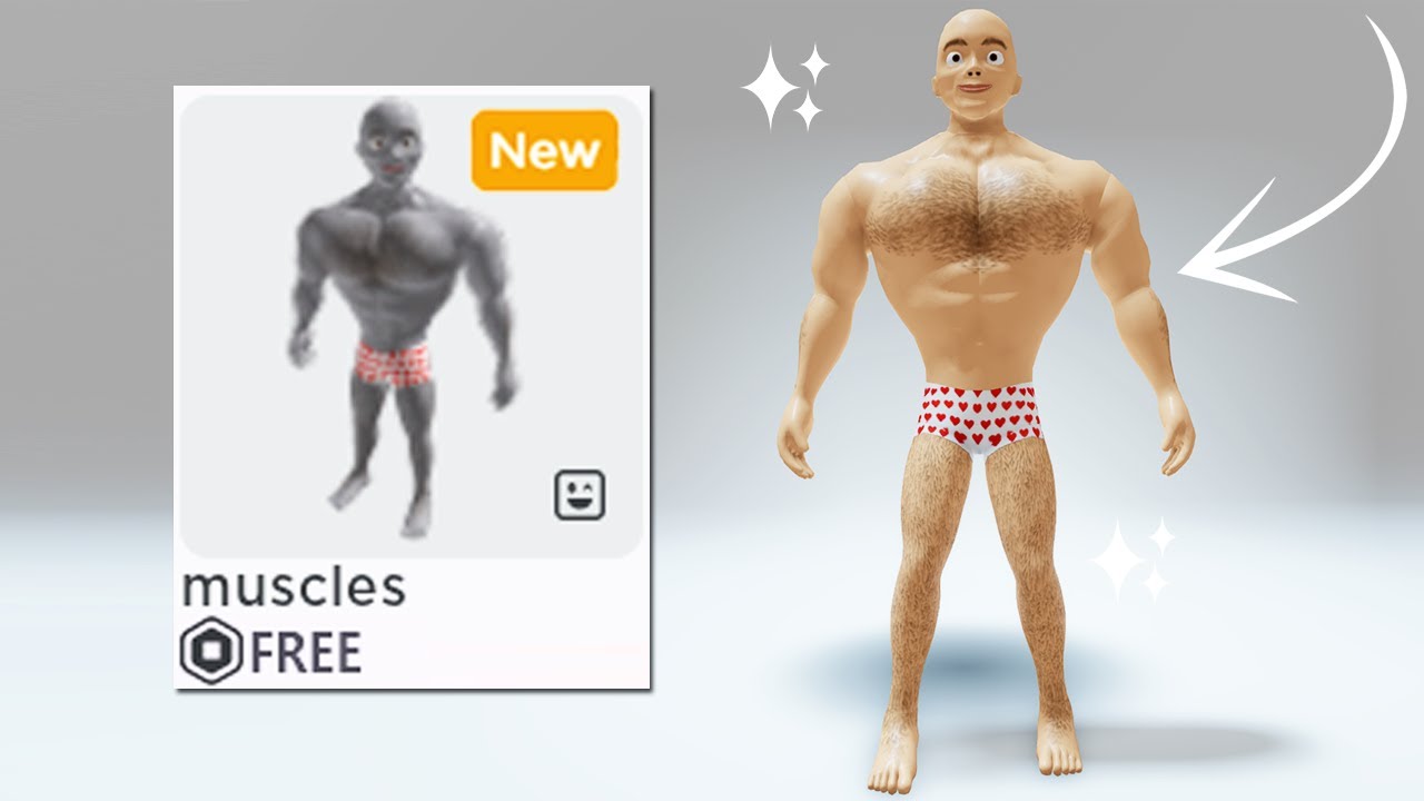 Muscle Body For Game - Roblox