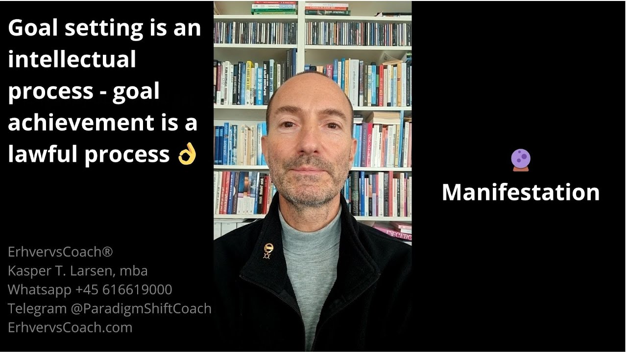 How to get results & success? Goal setting is an intellectual process - goal achievement is lawful.