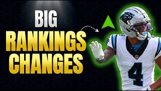 11 Big Rankings Changes I Made After Preseason Week 2