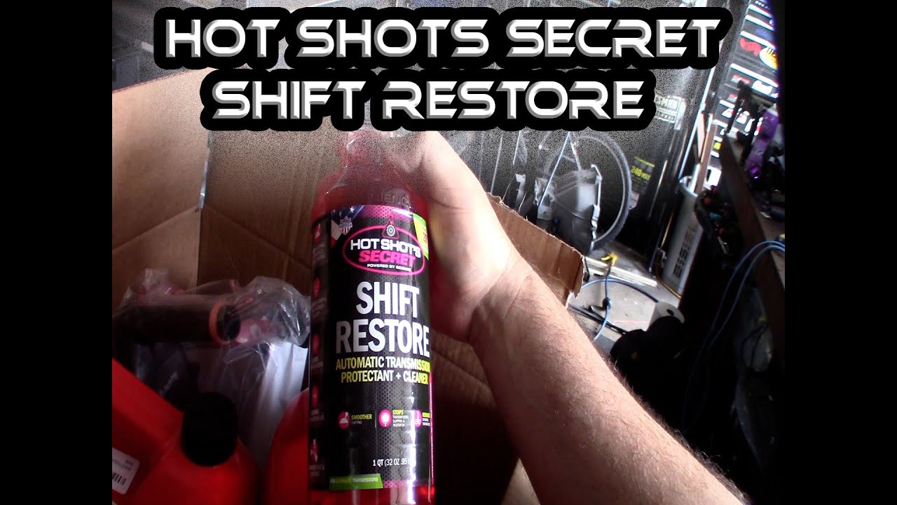 Hot Shot's Secret Shift Restore transmission fluid and filter change