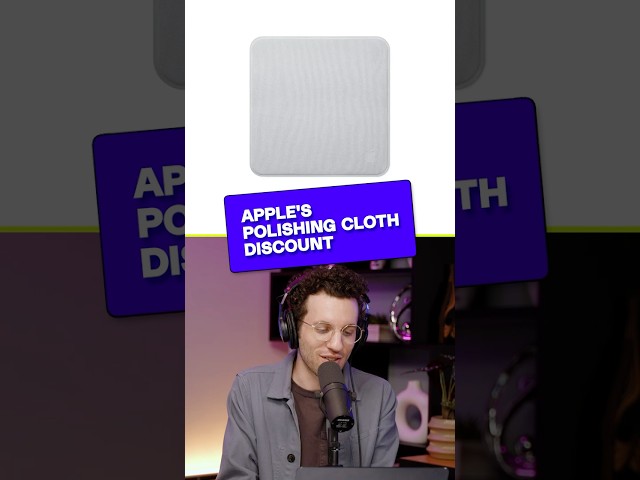 Apple’s ‘new’ polishing cloth #Vergecast