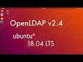 Setting up OpenLDAP Server in Ubuntu 18.04 LTS