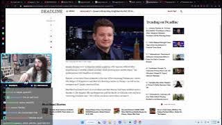 MoistCritical's Emotional Reaction to Jeremy Renner's Devastating Accident | Penguinz0