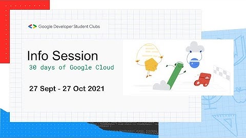 Info Session: 30 days of Google Cloud | GDSC IIITA