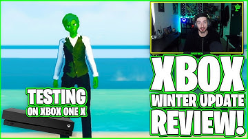 Xbox Winter Update Review! | Finally Testing on Xbox One X | Xbox / Gamepass | Craftopia Update