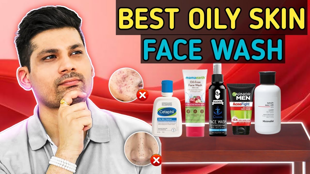 WORST To BEST Oily Skin FACE WASH For Men *SHOCKING RESULTS* | Pimples, Dark Spots, Dull Skin