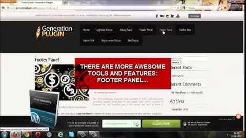 Generation Plugin Demo for Email List Building