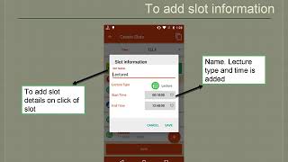 Timetable Management System