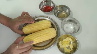 Masala corn recipe|Corn chat recipe|Quick and healthy Masala corn