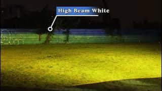 ZDU49 Bi-LED grille led fog Spotlight for  auto,car, offroad, 4x4 and Jeep