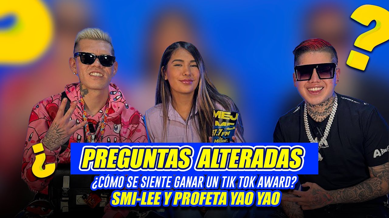 Previsualización de video para nota ¿Cómo se siente ganar un TikTok Award? Smi-Lee El Profeta Yao Yao