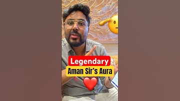 Legendary Aman Sir’s Aura 🙏 English Best Course For SSC EXAM By Aman Sir #ssc #cgl