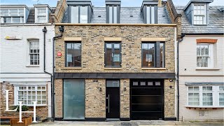 Inside a £6,500,000 4Bedroom London Mews Home with Porsche 911 Garage