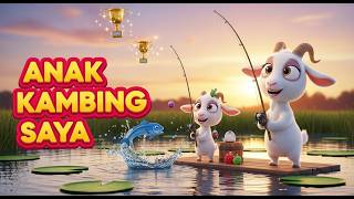 🐐 Lagu Populer Anak Kambing Saya 🎶 | 🏃‍♂️ Lari Zig-Zag di Padang, Latihan Koordinasi Anak
