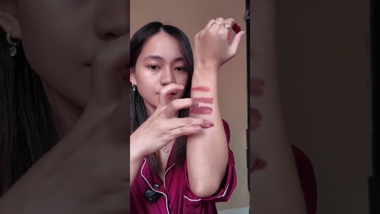 swatching the Happy Skin Mallow Pot ❤️❤️ 