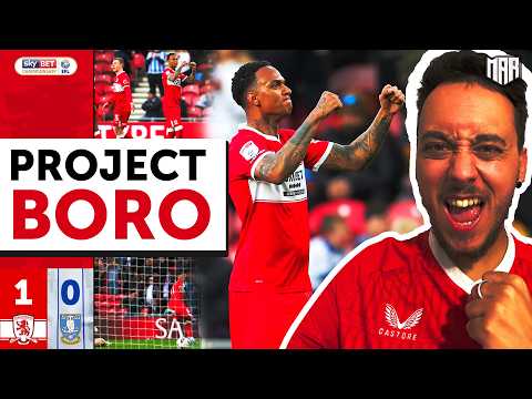 BORO FINALLY WIN BUT DROP A VERY POOR PERFORMANCE! | Middlesbrough 1-0 Sheff Wed - Project Boro #180