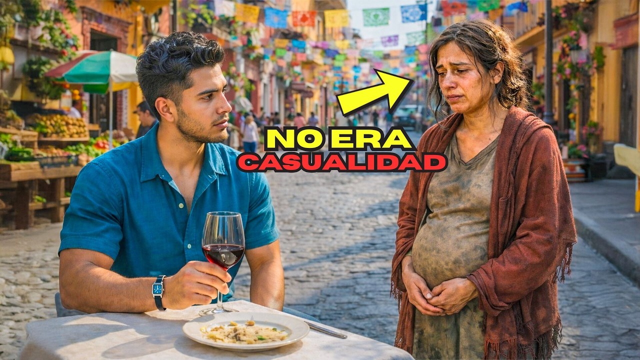 “¿LE SOBRÓ ALGO?” — MENDIGA EMBARAZADA LE PIDE COMIDA AL MILLONARIO… Y SU REACCIÓN CAMBIÓ TODO