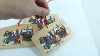 絵馬 七福神 8色タイプ｜記念品ストアー