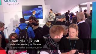 City of the future - 3D touch application for Siemens, Day of German Unity, Berlin 2018 screenshot 2