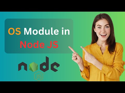 OS Module in Nodejs | To Get Operating system Info