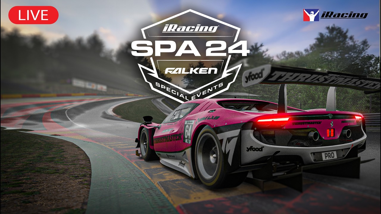 🔴Live iRacing - The iRacing Spa 24 Hours! - Part 1
