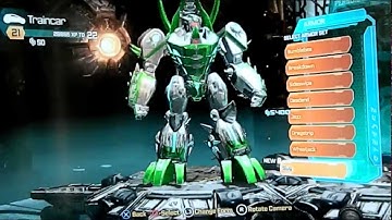 Transformers Fall of Cybertron - Dinobots in Multiplayer character creator