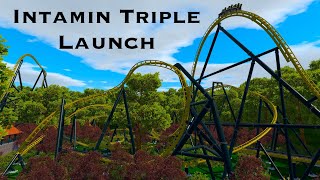 Ragnarok | Intamin Triple Launch Coaster | Two Top Hats | NoLimits 2 + FVD++ | Coaster 77
