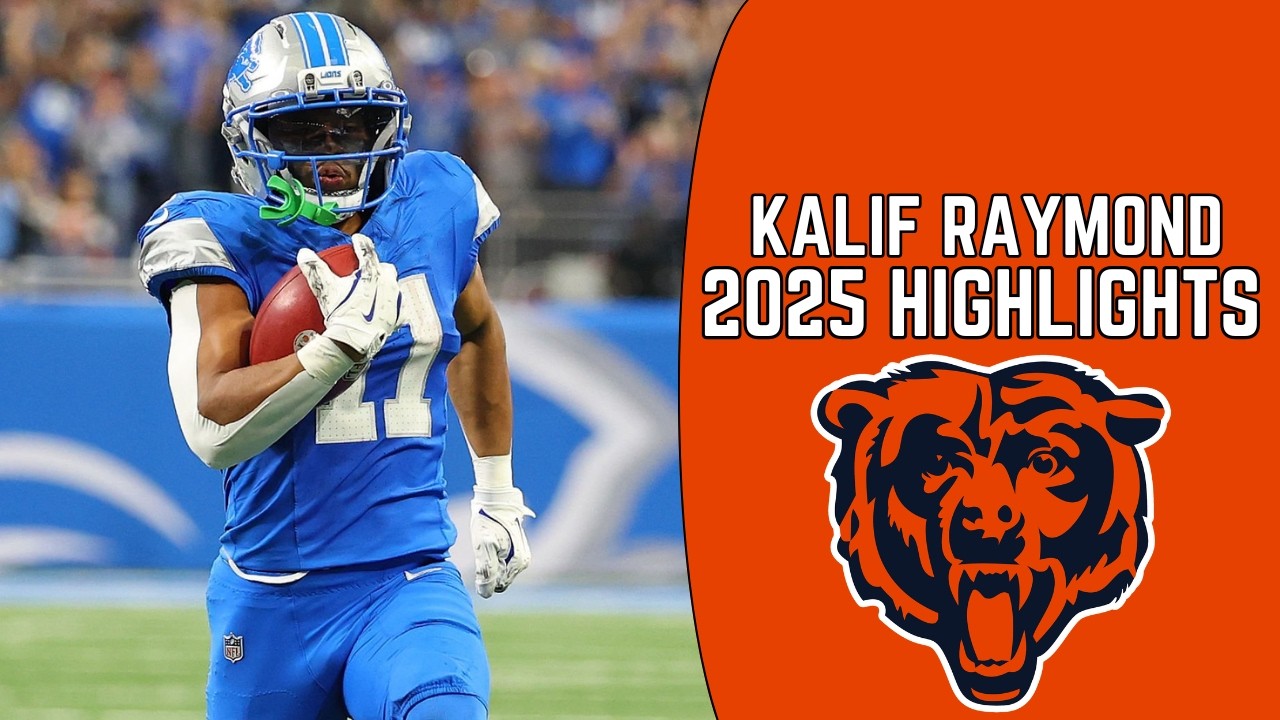 Kalif Raymond Highlights 🔥| Welcome to the Bears