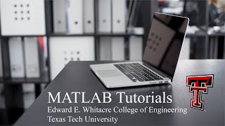 MATLAB Your first program