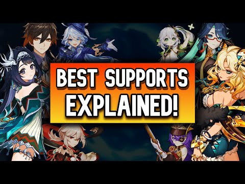 27 Best Support Characters In Genshin Impact! | Tips & Tricks