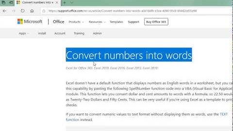 อ่านตัวเลขเป็นภาษาอังกฤษ