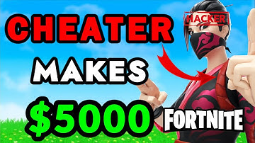 I Spectate A Cheater Make $5000 (Aimbot + Wall Hacks) Exposing Hacker Win Solo Cash Cup NA