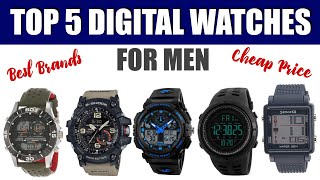 Top 5 Best Digital Watches For Men In India 2023 | Digital Watches Under 1000 | Choice Point