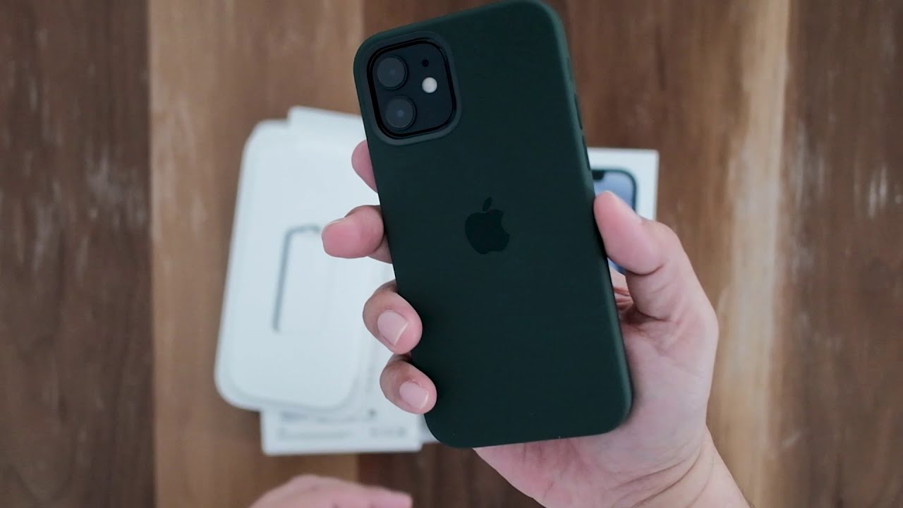 Unboxing Iphone 12 Black With Silicon Case With Magsafe Cyprus Green Youtube