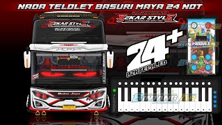 NADA TELOLET BASURI MAYA 24 NOT SEKAR STYLE WULAN JAYA - AZKDUINO