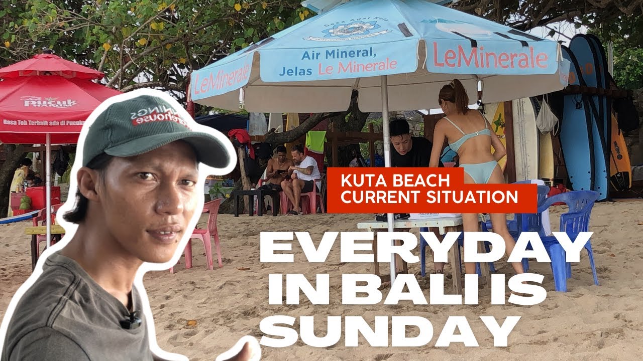 Relax at Kuta Beach | Kuta Current Situation 2022 