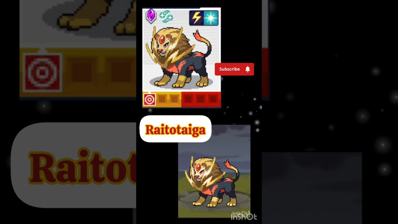 EvoCreo 2 Rare Shiny Creo#Raitotaiga#evocreo2#evocreo#shiny#monstertaming#rpg#rpggames#gaming#games